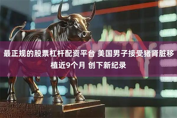 最正规的股票杠杆配资平台 美国男子接受猪肾脏移植近9个月 创下新纪录